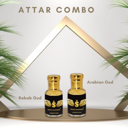 luxury perfume combo : Arabian Oud and Rabab Oud 12ml