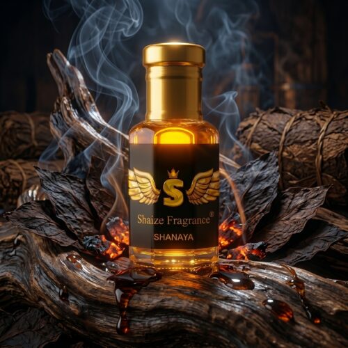 Dark Shanaya Attar | Luxurious Oud, Rose & Tobacco Fragrance