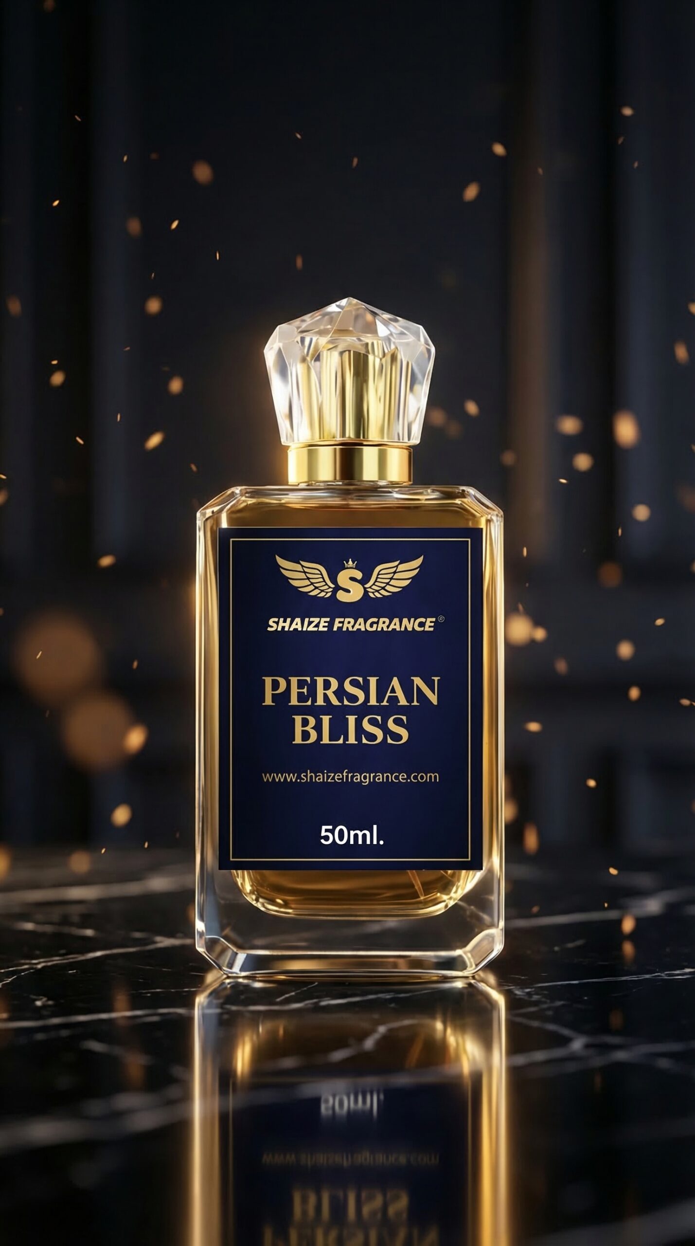 Persian Bliss Perfume – Fresh Citrus & Warm Woody Fragrance | Long Lasting EDP