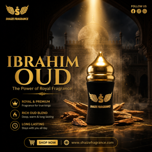 IBRAHIM OUD – Sweet and Spicy Woody Fragrance for Unisex